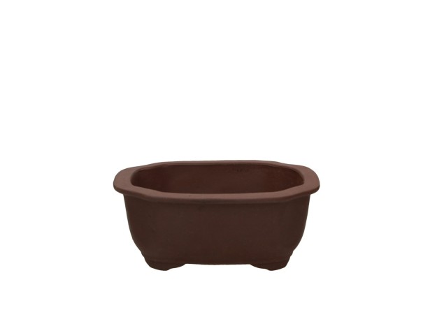 Vaso 20 cm nuvola grès marrone