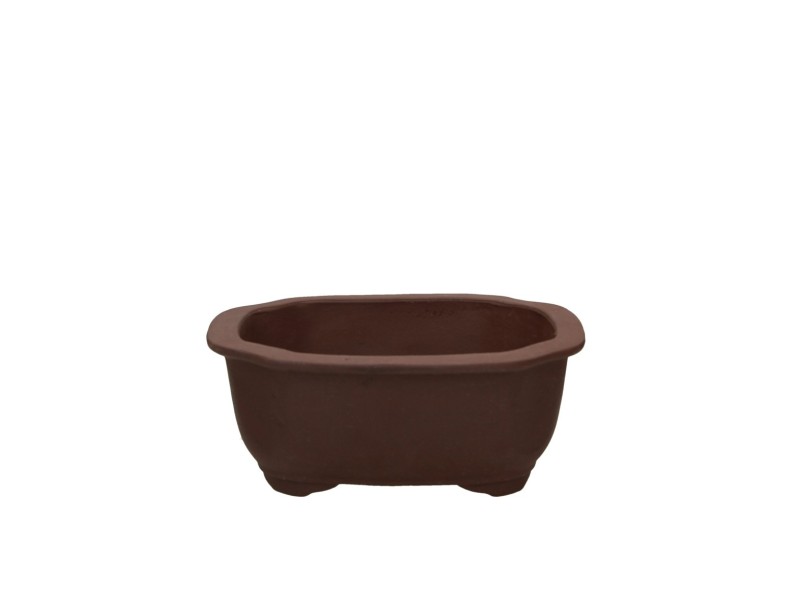 Pot 20 cm cloud unglazed brown