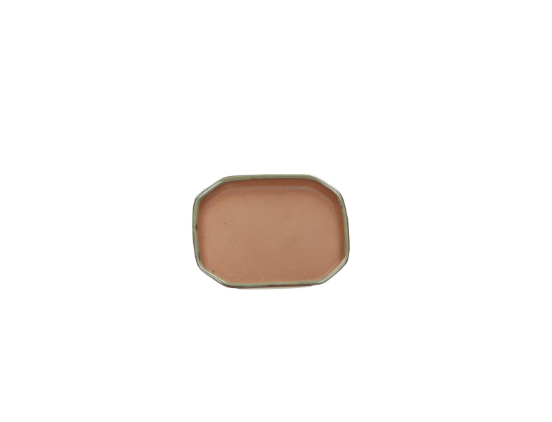 Trays 12 cm octagonal green