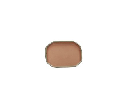 Sottovaso 12 cm ottagonale verde