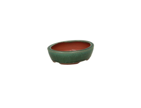 Tokoname - Eimei - 10,5 cm, ovale, vert Eimei