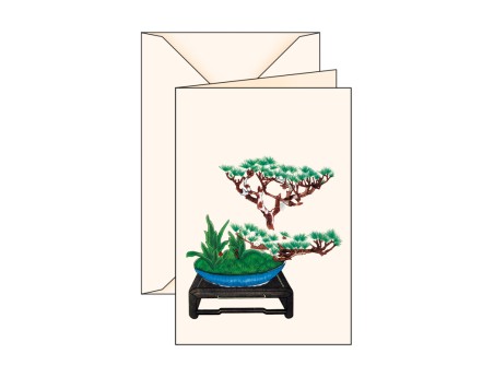 Carte de voeux Ikebana 2