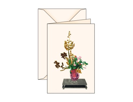 Carte de voeux Ikebana 3