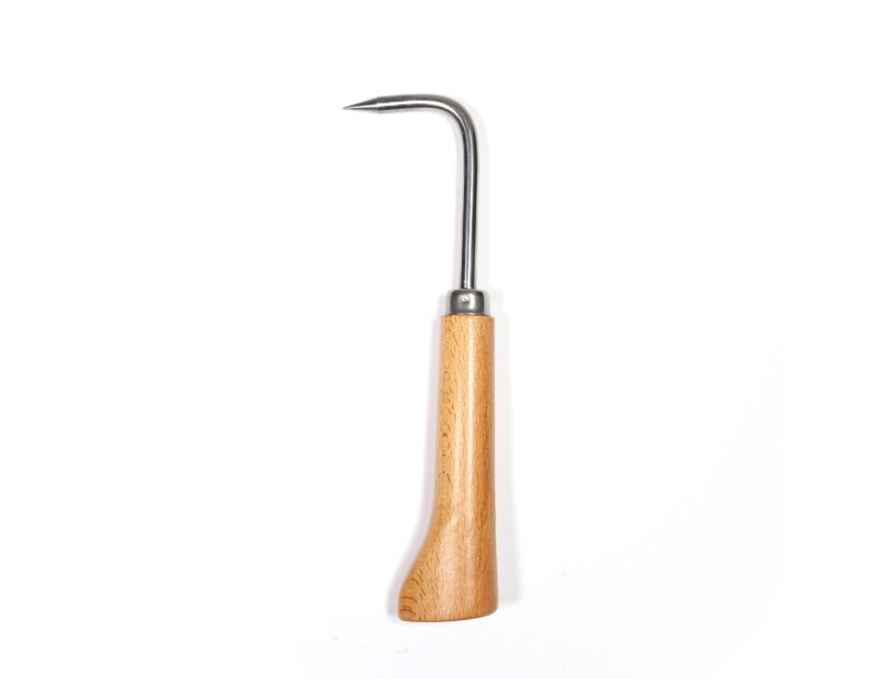 Uncino rinvasatore con manico in legno Ryuga