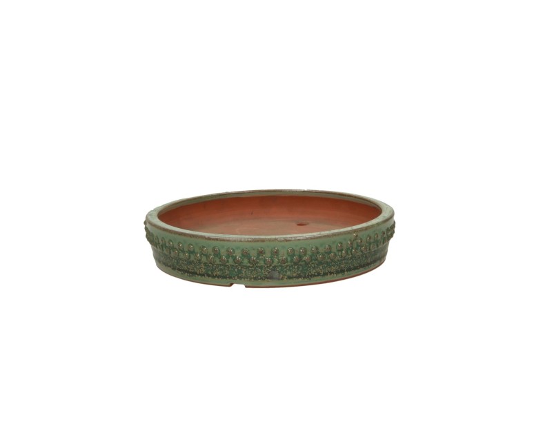 Tokoname 20 cm tondo verde