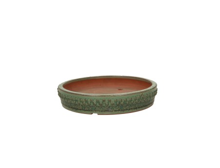 Tokoname, 20 cm, redondo, verde