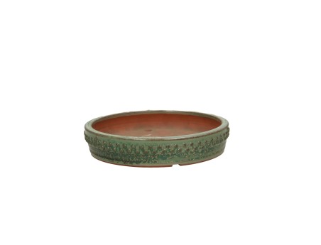 Tokoname 20 cm, rond, vert