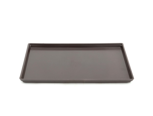 Trays 33 cm rectangular brown