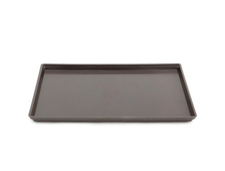 Untersetzer 33 cm rechteckige braune