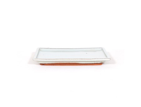 Schotel 18 cm rechthoekig beige