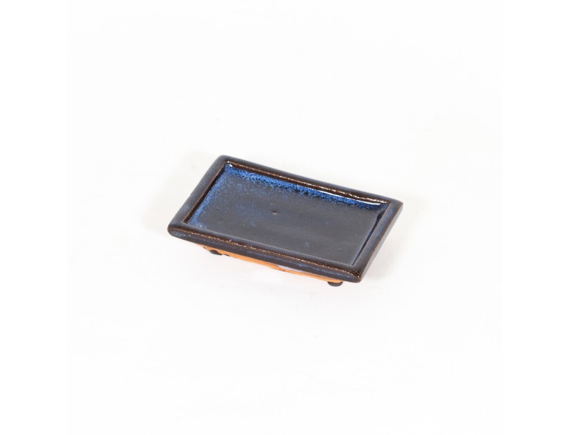 Untersetzer 10,5 cm rechteckig blau