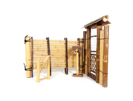 Bamboo door set grande