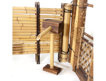 Bamboo door