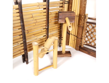 Bamboo door