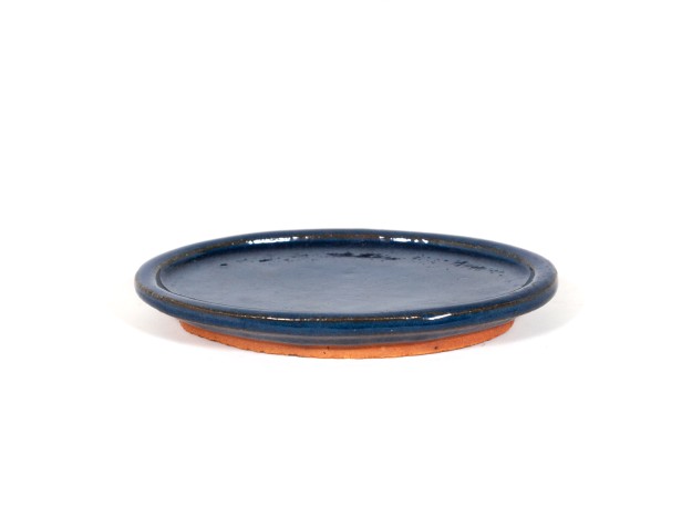 Plato 15,5 cm oval azul
