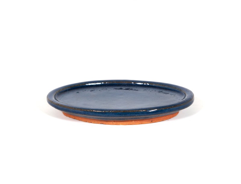 Plato 15,5 cm oval azul