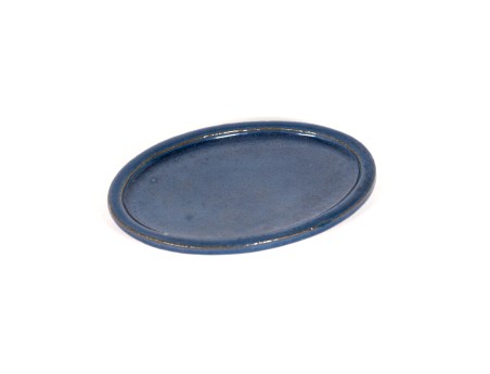 Schotel 15,5 cm ovaal blauw