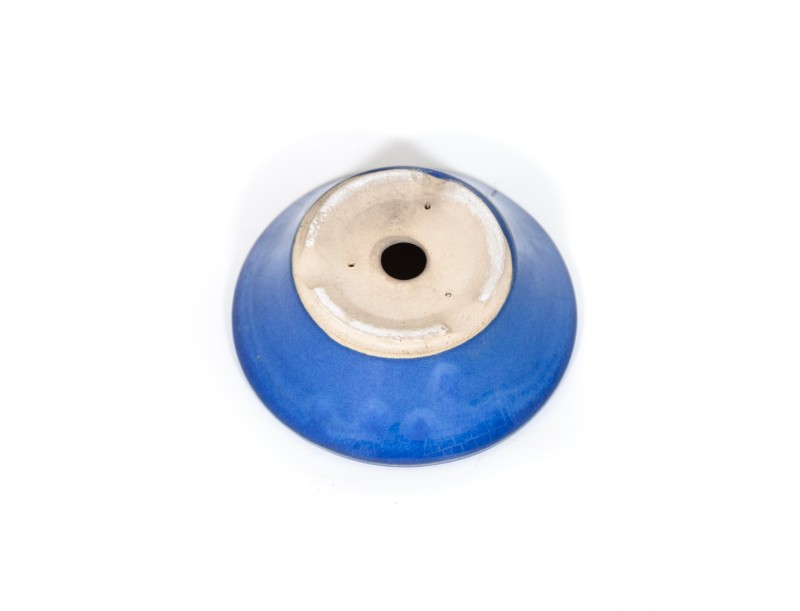 Vaso 13,5 cm tondo blu