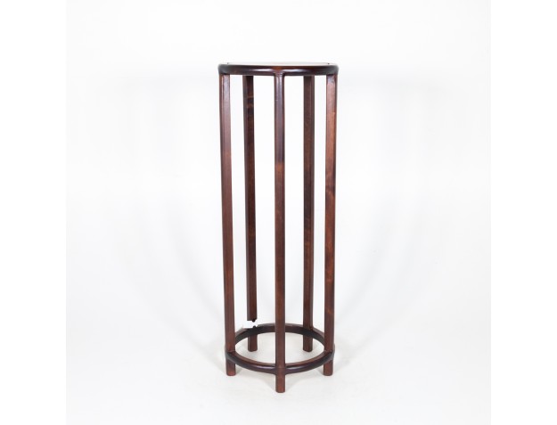 Table rond en bois artisanale Ø 24,5 cm