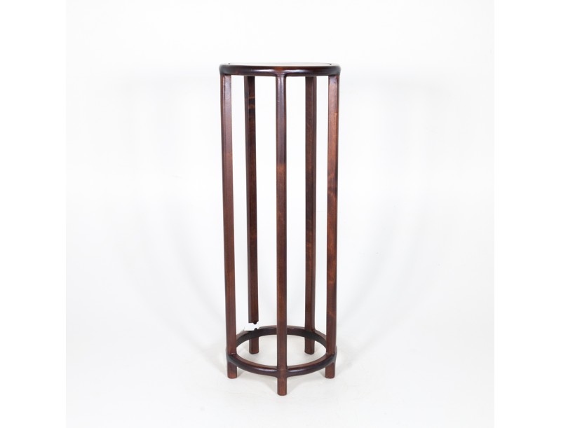 Table rond en bois artisanale Ø 24,5 cm