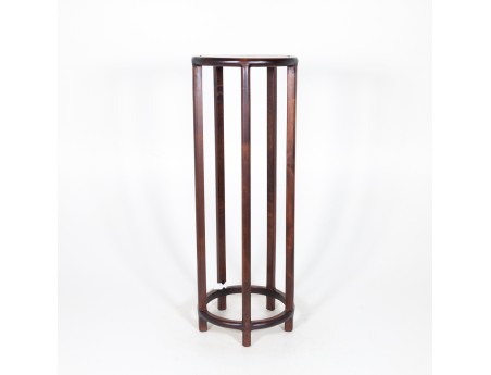 Table rond en bois artisanale Ø 24,5 cm