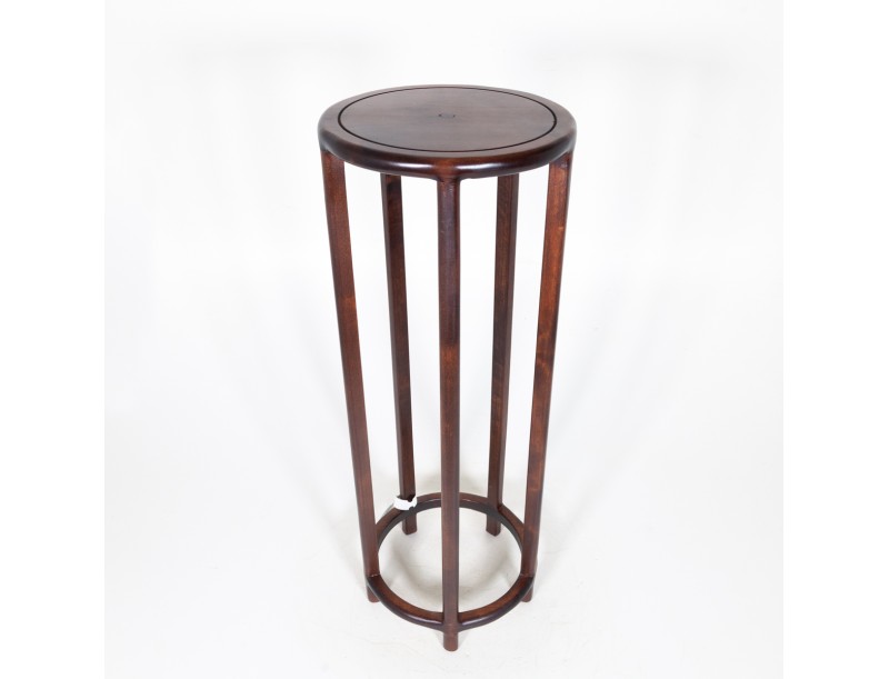 Table rond en bois artisanale Ø 24,5 cm
