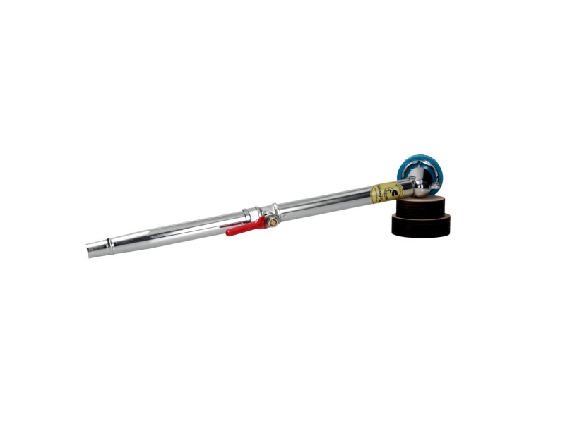 Lancia in metallo con rubinetto per tubo di annaffio  - 35 cm - A553/04