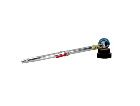 Lancia in metallo con rubinetto per tubo di annaffio  - 35 cm - A553/04