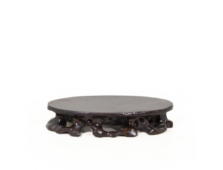 Table petit ovale en bois - 14 cm