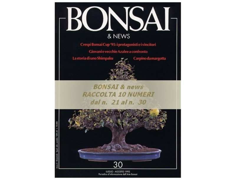 Raccolta BONSAI & news - dal n°  21 al n° 30