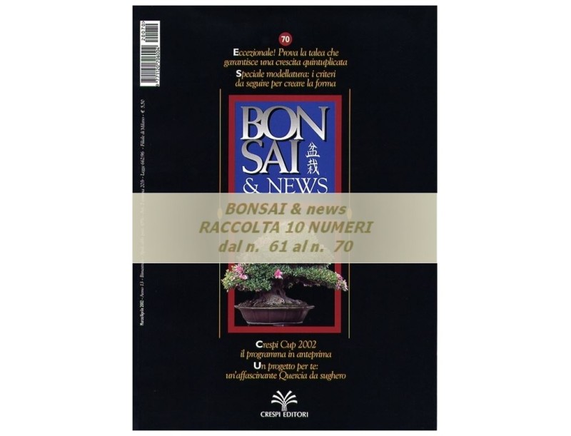 Raccolta BONSAI & news - dal n°  61 al n° 70