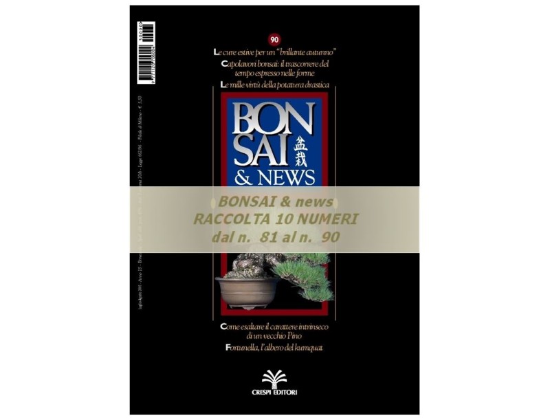 Raccolta BONSAI & news - dal n°  81 al n° 90