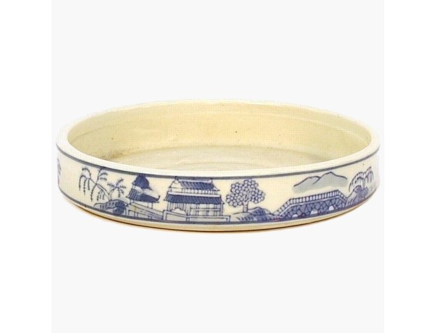Sottovaso 14,3 cm tondo decorato
