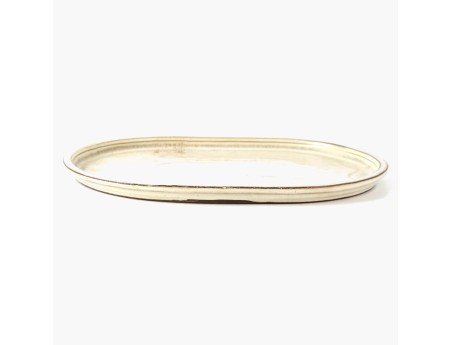 Sottovaso 15,5 cm ovale