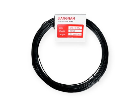Filo di alluminio Ø 1,5 mm - 100 g - Jiangnan