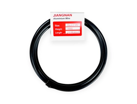 Filo di alluminio Ø 4 mm - 100 g - Jiangnan