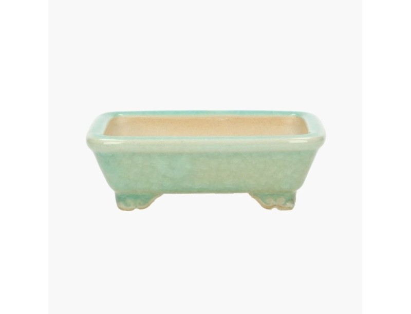 Vaso  13,5 cm rettangolare