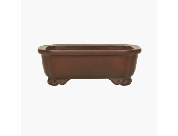 Vaso 15,8 cm nuvola gres marrone