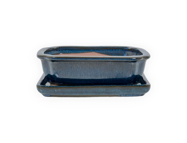 Vaso 18,5 cm nuvola blu