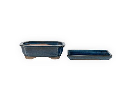 Vaso 18,5 cm nuvola blu