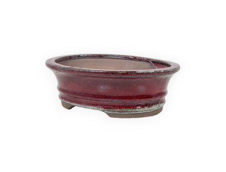 Pot 18,5 cm ovale rouge