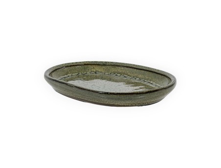 Pot 18,5 cm ovale vert