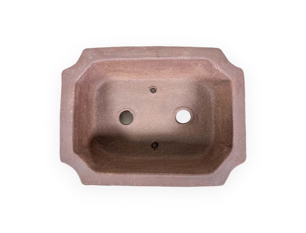Pot 21 cm rectangular grès 2