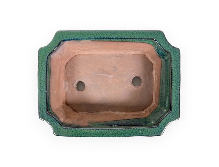 Pot 21 cm rectangulaire vert