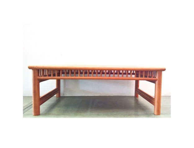 Tavolino rettangolare in legno - 65x45x25 cm