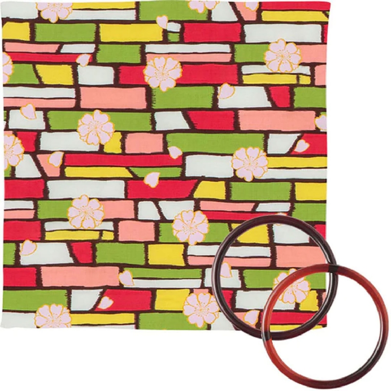 Kit de bolsa Furoshiki Sakura