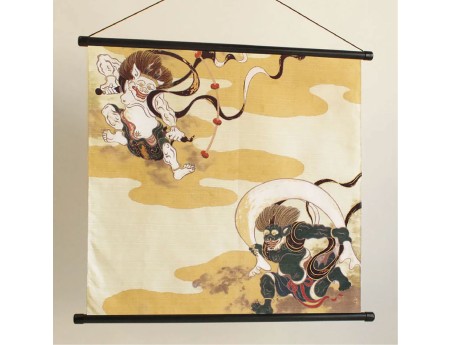 Furoshiki 48 cm – Fujin Raijin – Glücksverheißende Wolke