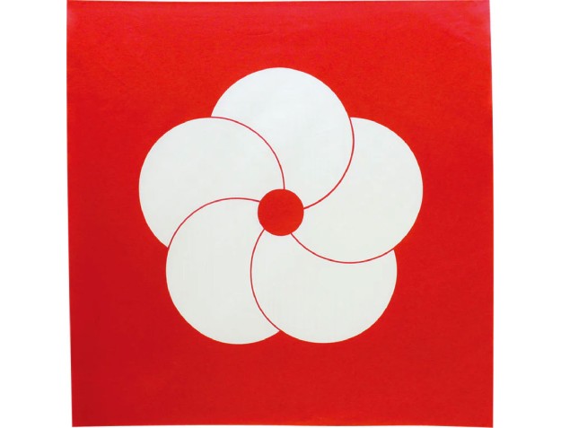 Furoshiki 70 cm – Rote Prunus-Bambuskiefer