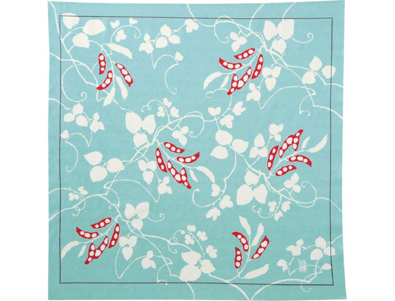 Furoshiki 90 cm - Yumeji Takehisa - Beans