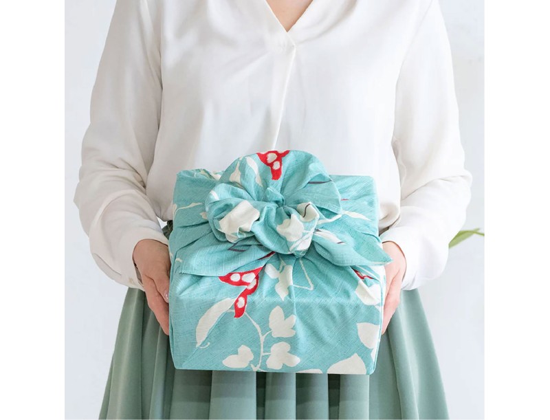 Furoshiki 90 cm - Yumeji Takehisa - Beans